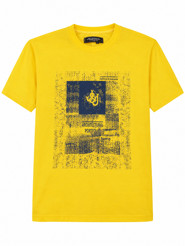 👕 تیشرت مردانه طرح گرافیکی Architectural