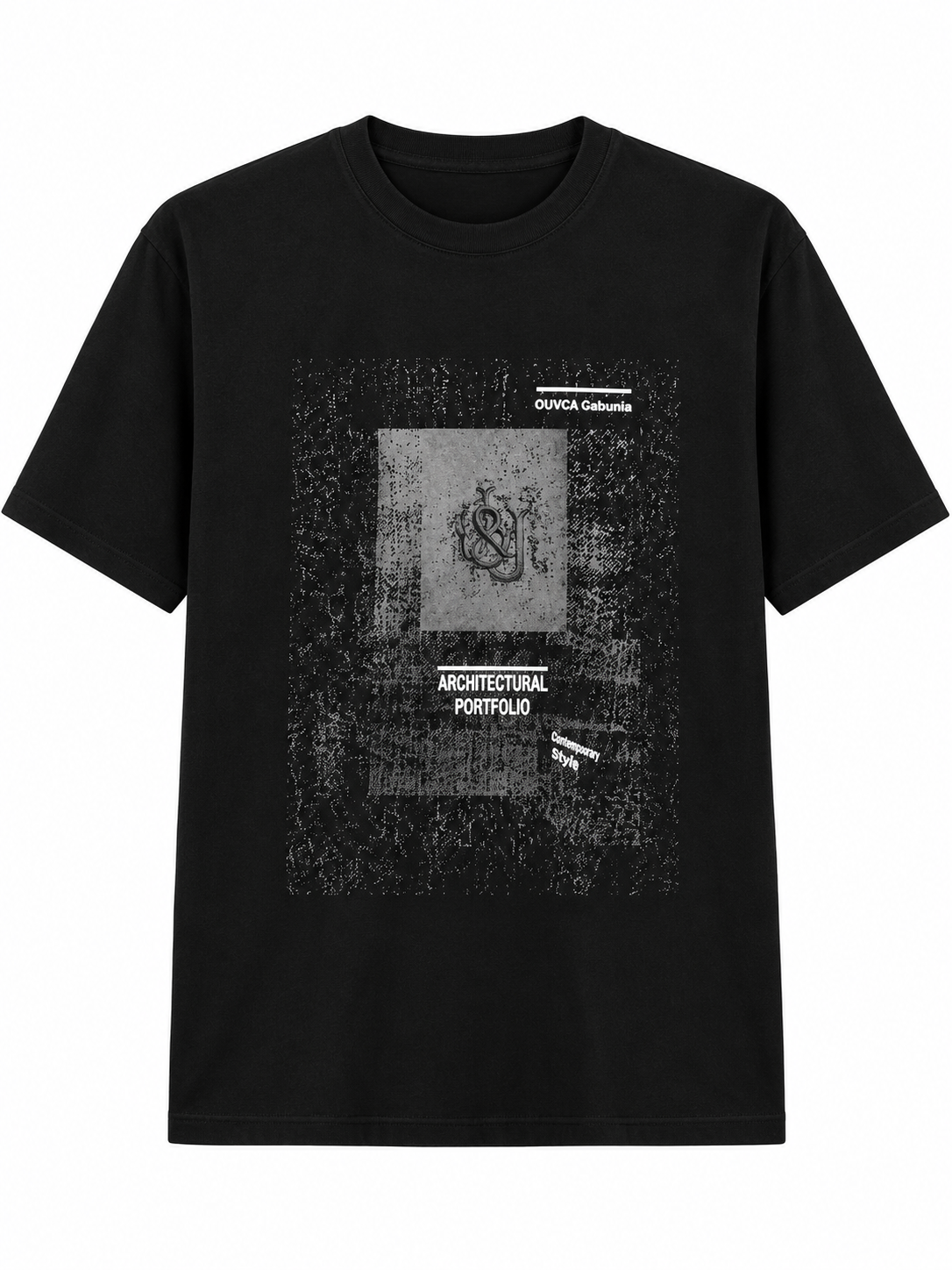 👕 تیشرت مردانه طرح گرافیکی Architectural